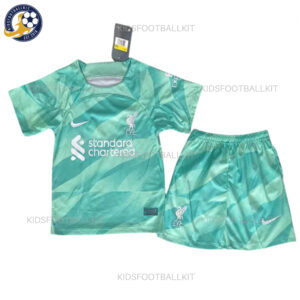 Liverpool Green Goalkeeper Kids Kit