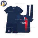 Paris Saint Germain Home Kids Football Kit 2023/24 (With Socks)