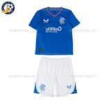 Rangers Home Kids Football Kit 2023/24 (No Socks)