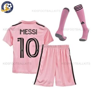 Inter Miami Home Kids Kit Messi 10