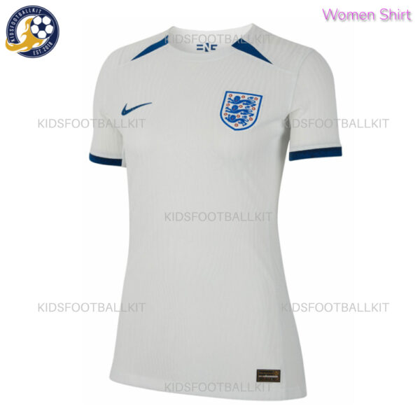 England Home Women Football Shirt