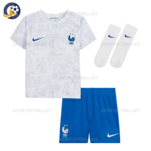 France Away Kids Football Kit 2022