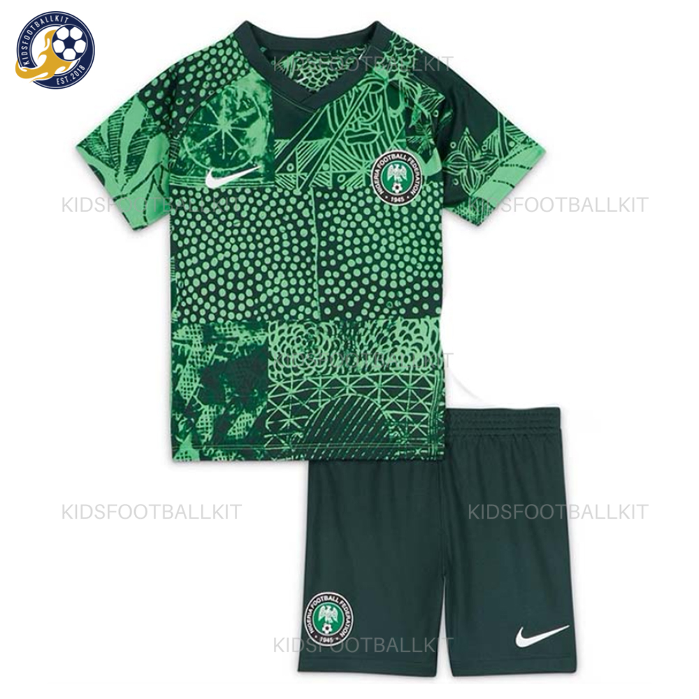 Nigeria Home Kids Football Kit 2022