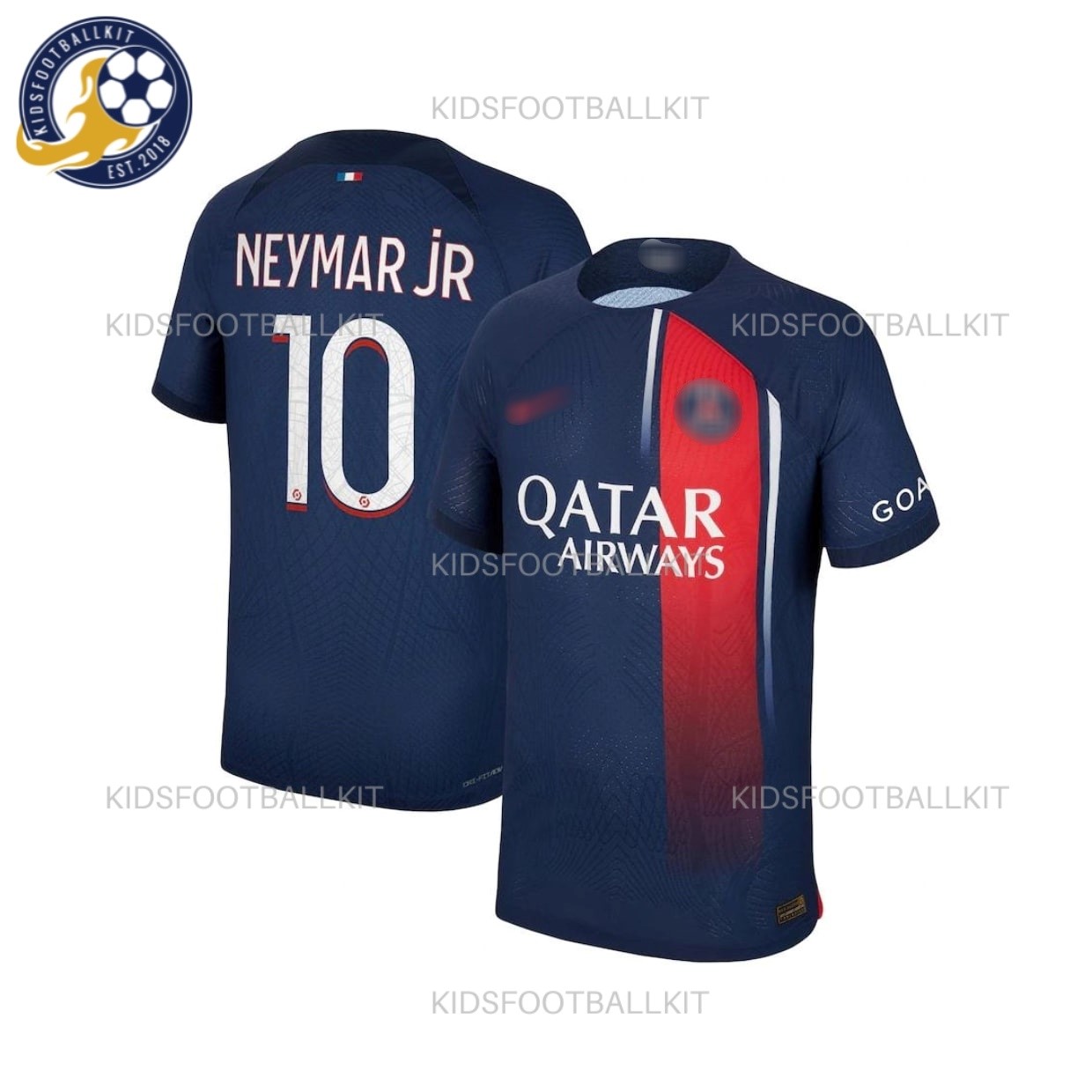Paris Saint-Germain NEYMAR JR 10 ユニフォーム Paris Saint-Germain ネイマールJr. 10番 ユニフォーム Neymar