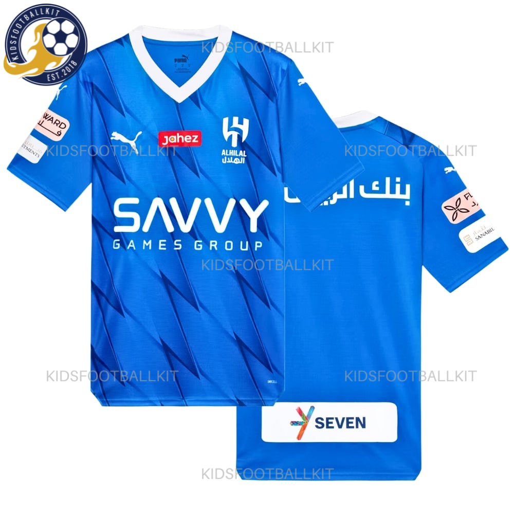 Al Hilal Home Men Football Shirt 2023/24