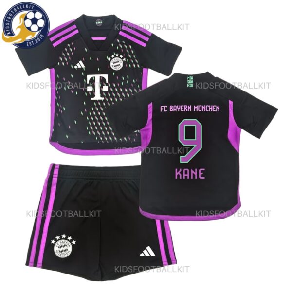 Bayern Munich Away Kids Kit Kane 9