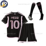Inter Miami Away Kids Football Kit 2023/24 MESSI 10 Printed (With Socks)