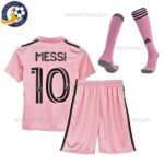 Inter Miami Home Kids Football Kit 2023/24 MESSI 10 Printed (With Socks)