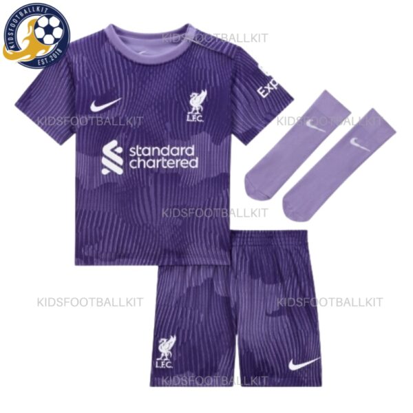 Liverpool Third Kids Football Kit