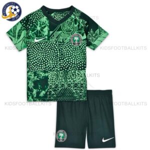 Nigeria Home Kids Football Kit 2022