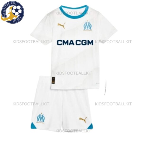 Marseille Home Kids Football Kit