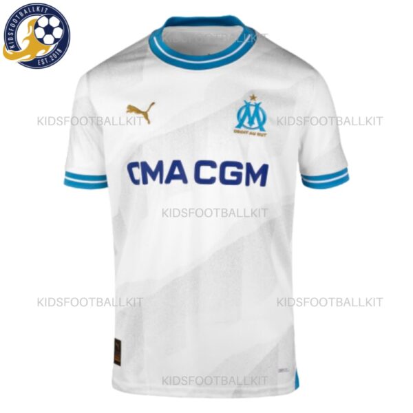 Marseille Home Men Football Shirt