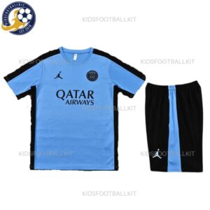 PSG Blue Training Kids Football Kit