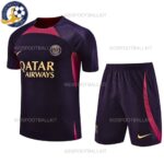 Paris Saint Germain Navy Training Adult Football Kit 2023/24 (No Socks)