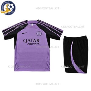 PSG Purple Training Kids Football Kit