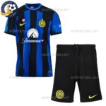 Inter Milan Home Kids Football Kit 2023/24 (No Socks)