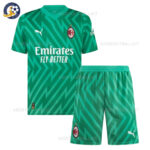 AC Milan Home Goalkeeper Kids Football Kit 2023/24  (No Socks)