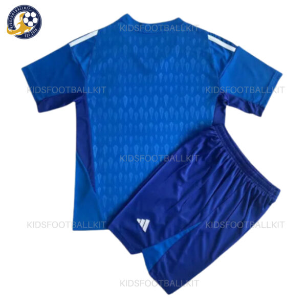 Argentina Black Goalkeeper Kid Football Kit