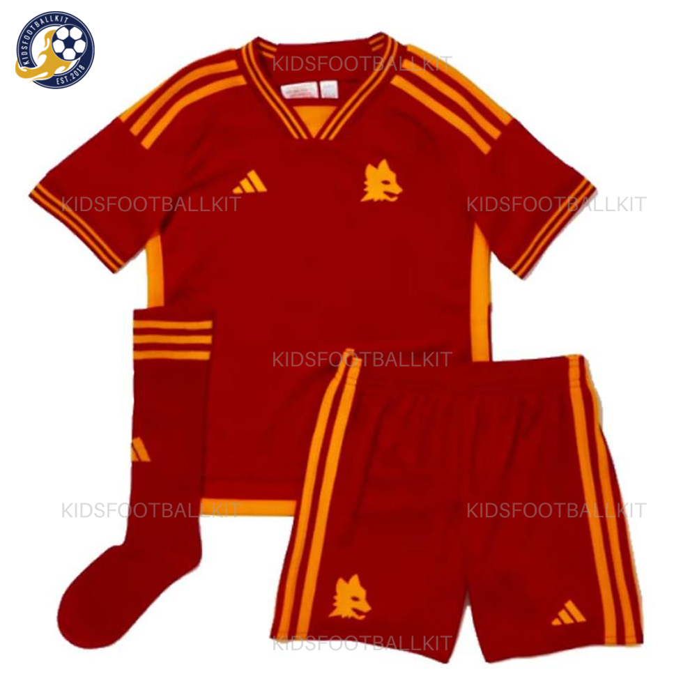 AS Roma Home Kids Football Kit