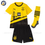Dortmund Home Kids Football Kit 2023/24 (With Socks)