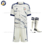 Italy Away Kids World Cup Football Kit 2023 (With Socks)