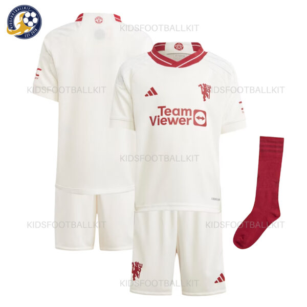 Manchester Utd Third Kids Football Kit