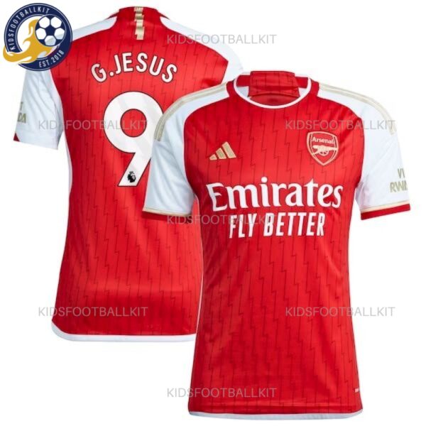 Arsenal Home Men Shirt G.Jesus 9