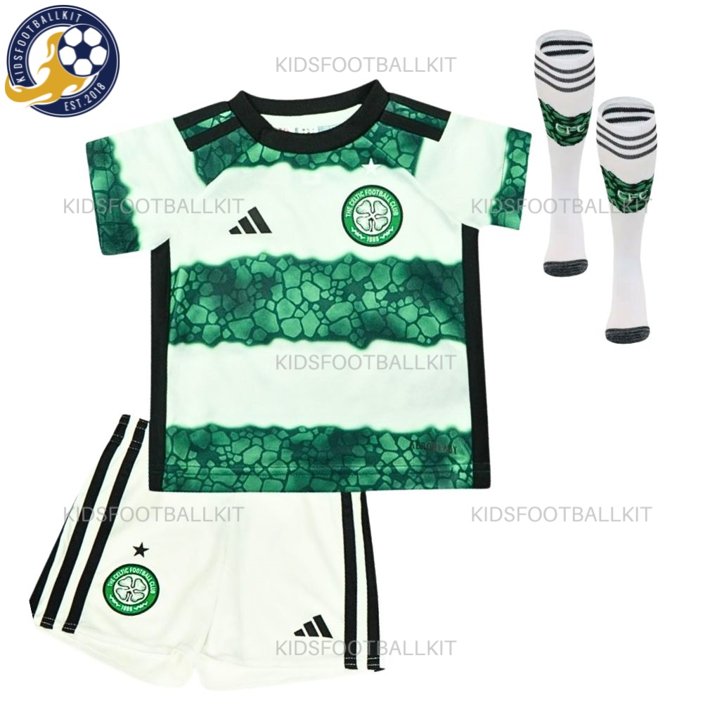 Celtic Home Kids Football Kit