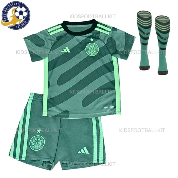 Celtic Third Kids Football Kit