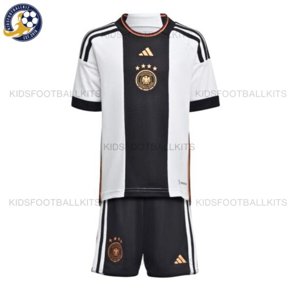 Germany Home Kids Football Kit 2022