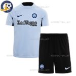 Inter Milan Light Blue Training Kids Football Kit 2023/24 (No Socks)