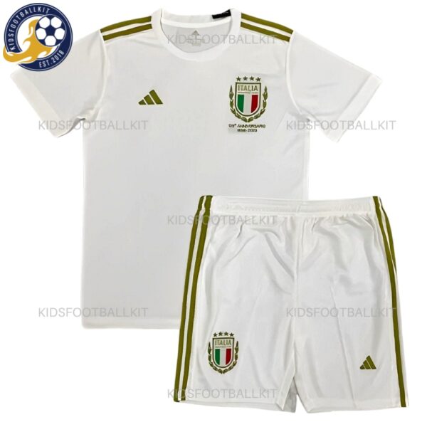 Italy Anniversary Kids Football Kit 2023