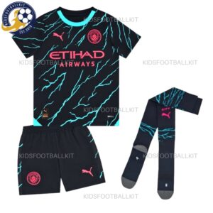 Manchester City Third Kids Football Kit