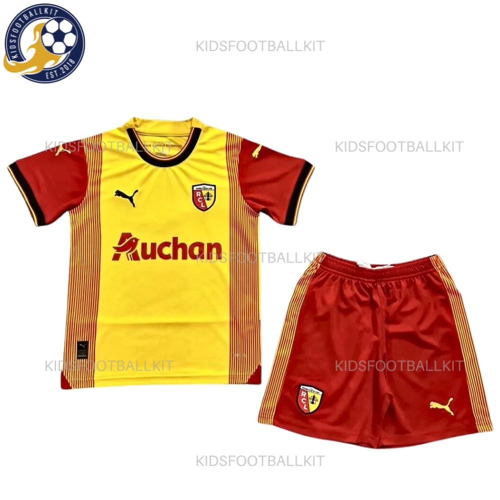 RC Lens Home Kids Football Kit