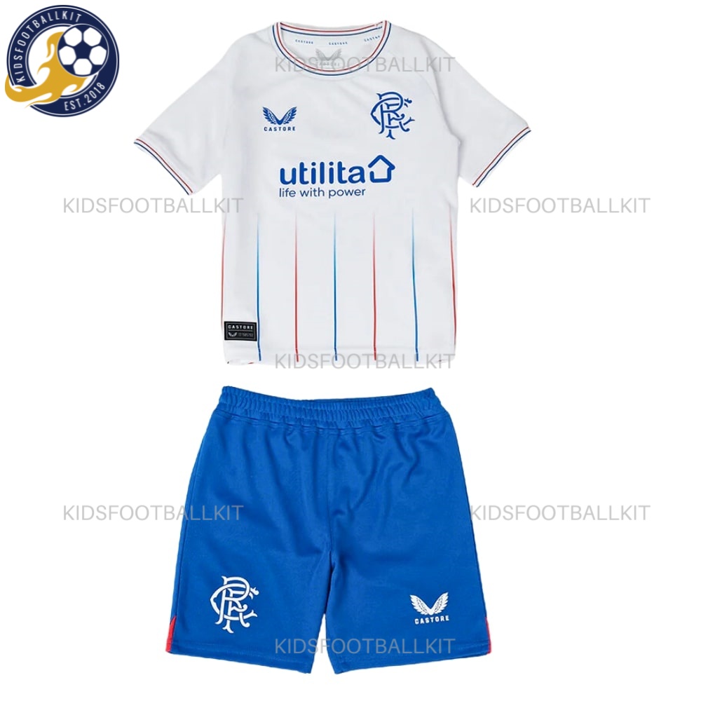 Rangers Away Kids Football Kit 23/24