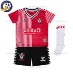 Southampton Home Kids Football Kit 2023/24 (With Socks)