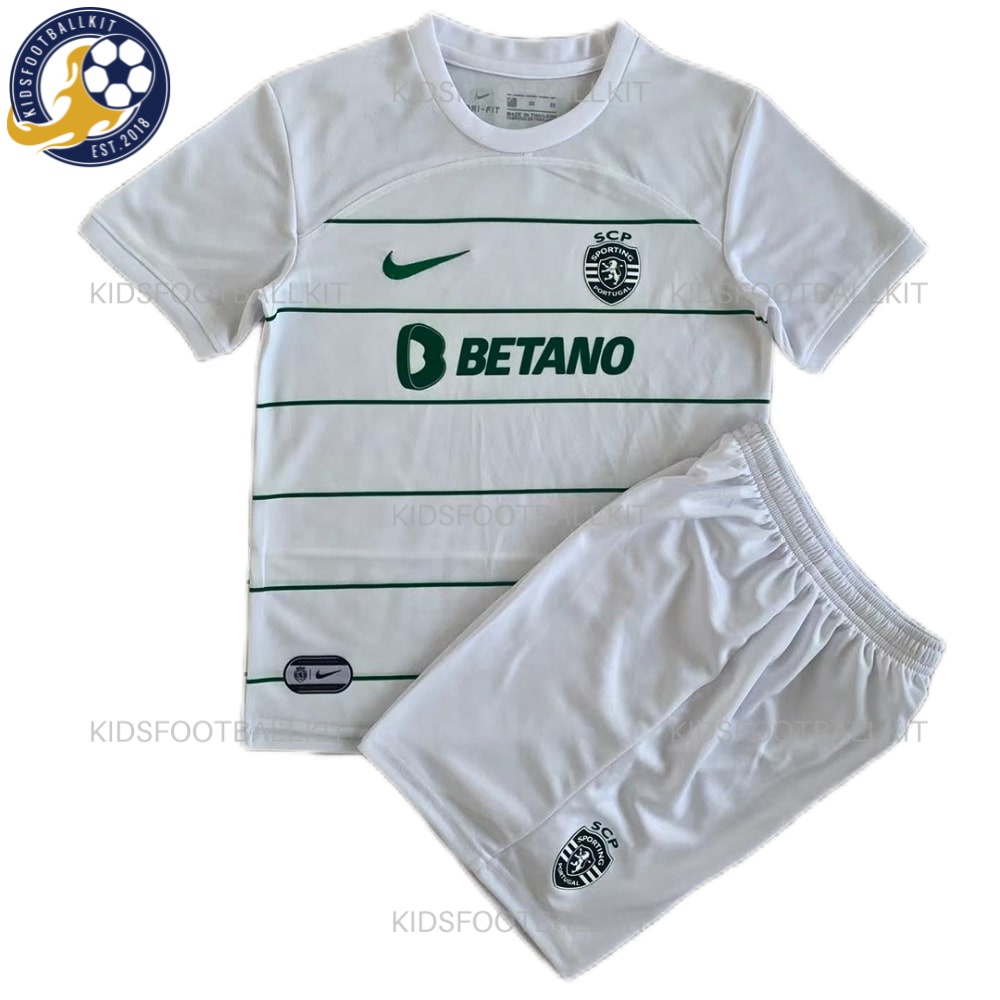 Sporting Lisbon Away Kids Football Kit