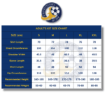 KFK Adult Kit Size Chart