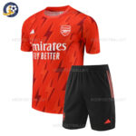 Arsenal Red Training Adult and Kid Football Kit 2023/24