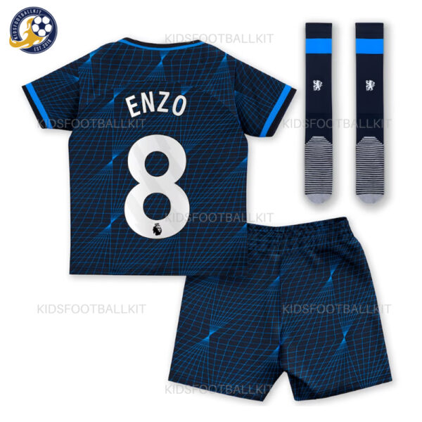 Chelsea Away Kids Kit Enzo 8