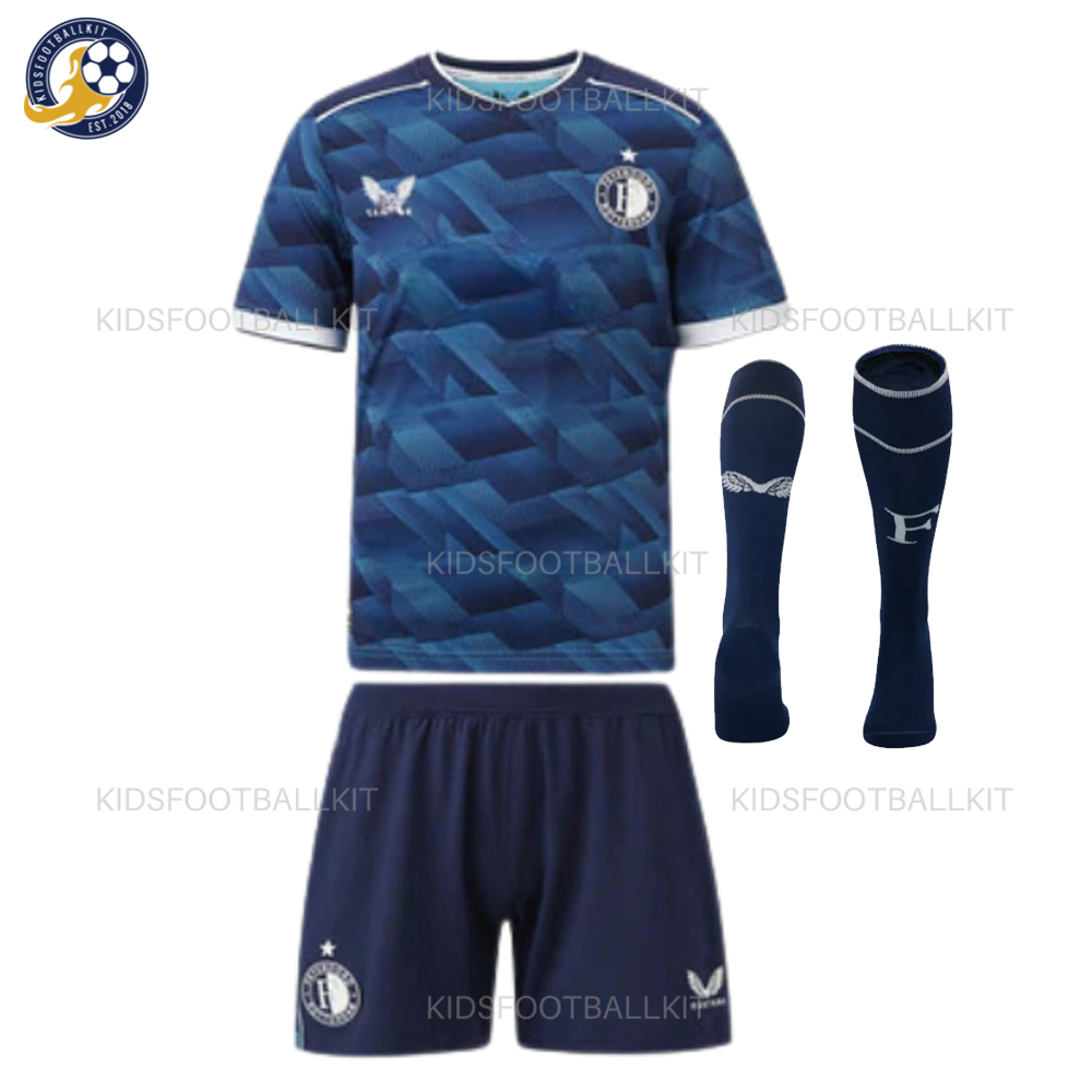 Feyenoord Away Kids Football Kit 2023/24