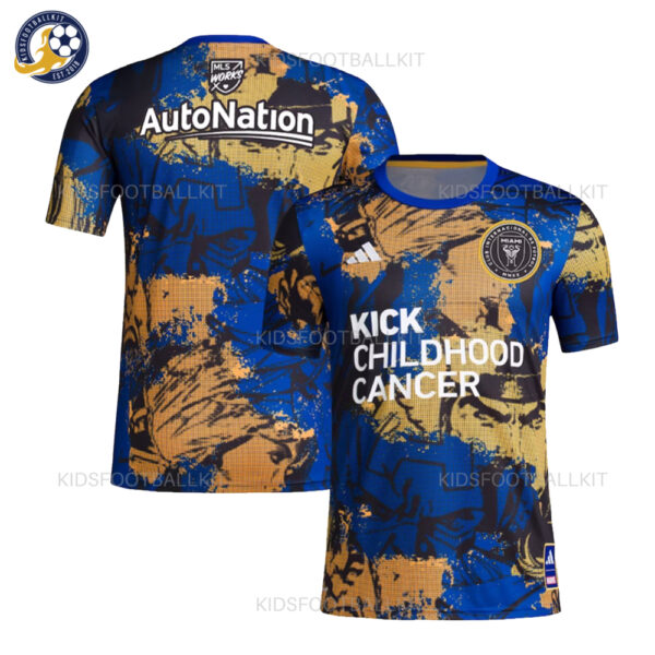Inter Miami Childhood Cancer x Marvel Pre-Match Shirt