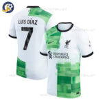 Liverpool Away Men Football Shirt 2023/24 LUIS DÍAZ 7 Printed