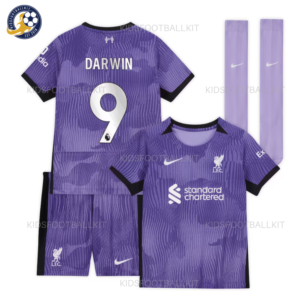 Liverpool Third Kids Kit Darwin 9