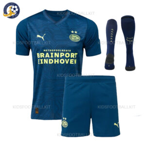 PSV Eindhoven Third Kids Football Kit 2023/24