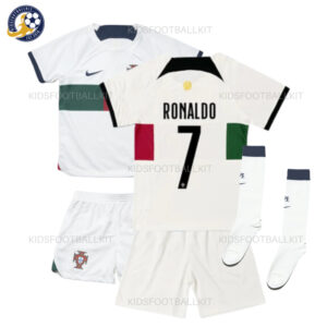 Portugal World Cup Away Kids Kit Ronaldo 7