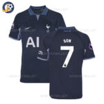 Tottenham Hotspur Away Men Football Shirt 2023/24 SON 7 Printed