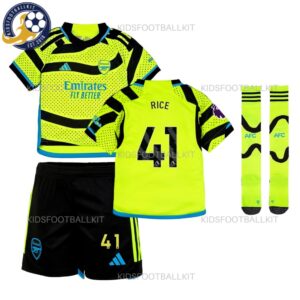 Arsenal Away Kids Kit 2023/24 Rice 41