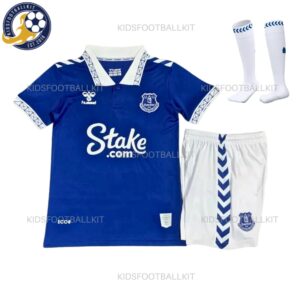 Everton Home Kids Football Kit