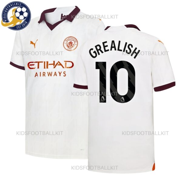 Manchester City Away Shirt Grealish 10